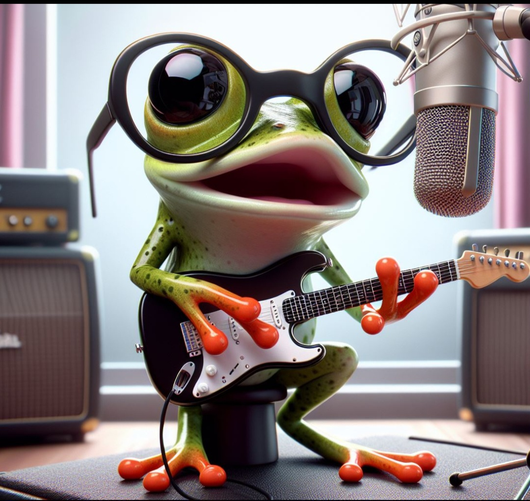 Rani in music studio